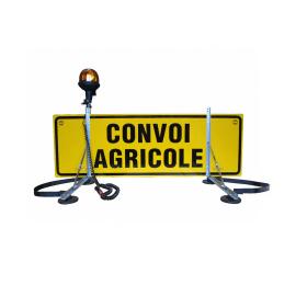 DOUBLE-SIDED AGRI CONVOY + MAGNETIC FASTENERS + 12 V GYRO ON ROD